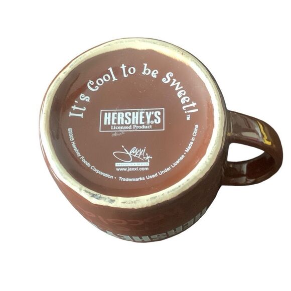 Vintage Hersheys Chocolate 2005 Its Cool To Be Sweet Mug Satisfy Your Sweet Toot - Picture 10 of 12